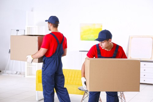 Removal team planning a home move in Windsor