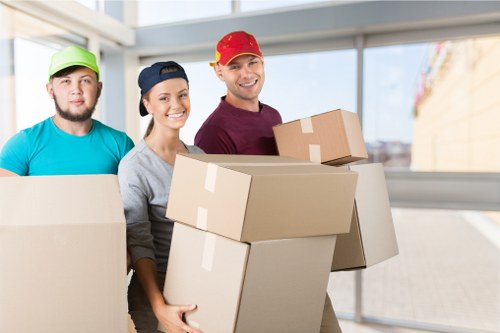 Removals service in Windsor with moving vehicle