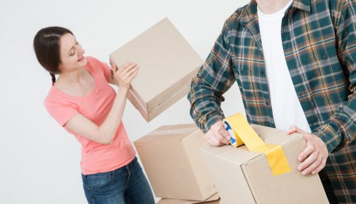 Man and van removals helping with a local Windsor home move