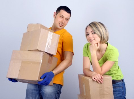 Local movers handling furniture in Windsor