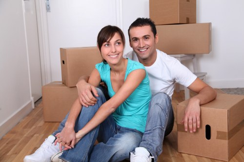 Local removals team planning access and parking in Windsor