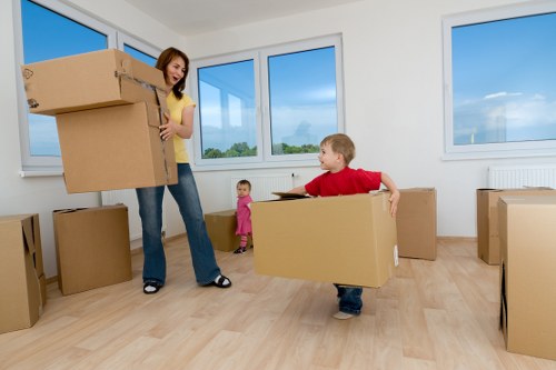 Removal van prepared for residential and commercial moves in Windsor