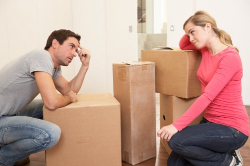 Local office movers handling a commercial relocation in Windsor