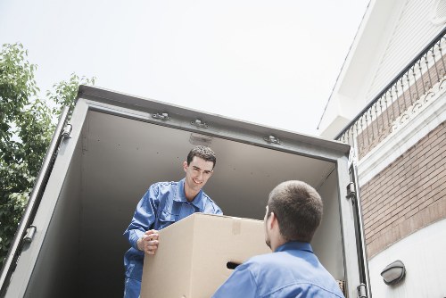 Local removals vehicle on a Windsor street